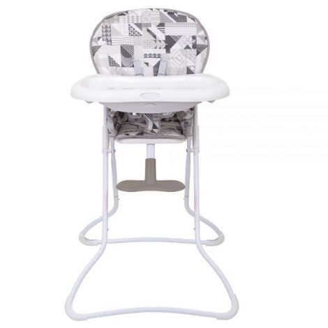 Scaun de masa Graco Snack N Stow Patchwork Grey - poza 2