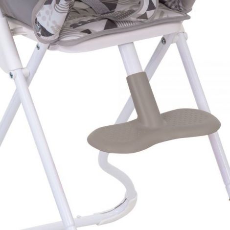 Scaun de masa Graco Snack N Stow Patchwork Grey - poza 5
