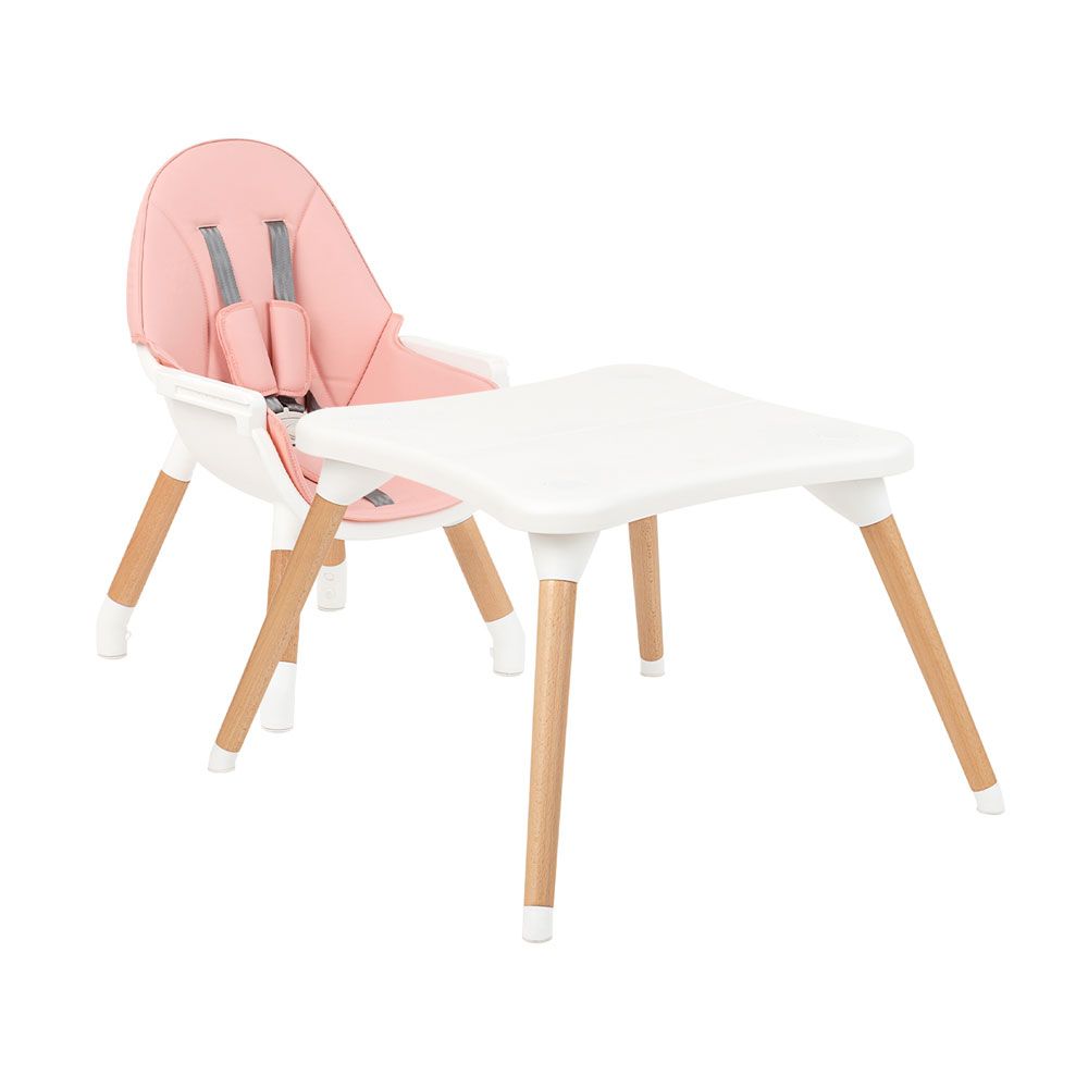 Scaun de masa Kikka Boo Multi 2 in 1 Roz - poza 2