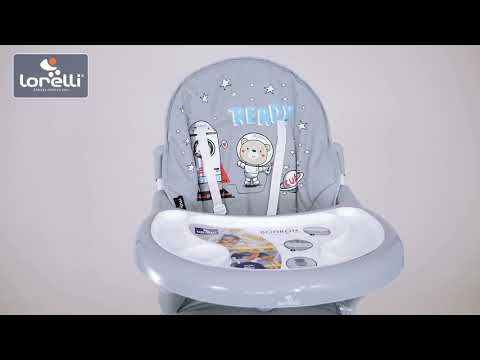 Scaun de masa Lorelli BonBon 2021 Grey Fun - poza 2