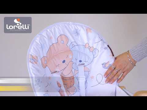 Scaun de masa Lorelli Cookie 2023 Beige Cute Bear - poza 2