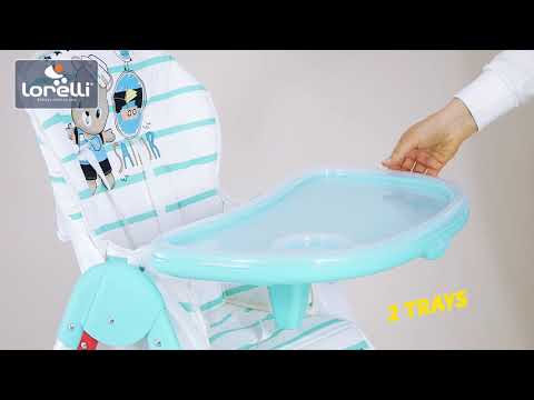 Scaun de masa Lorelli Cryspi 2021 Tender Blue Fun - poza 2