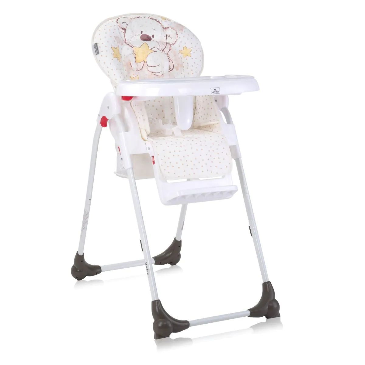 Scaun de masa Lorelli Dulce 2023 White Teddy Bear - poza 1