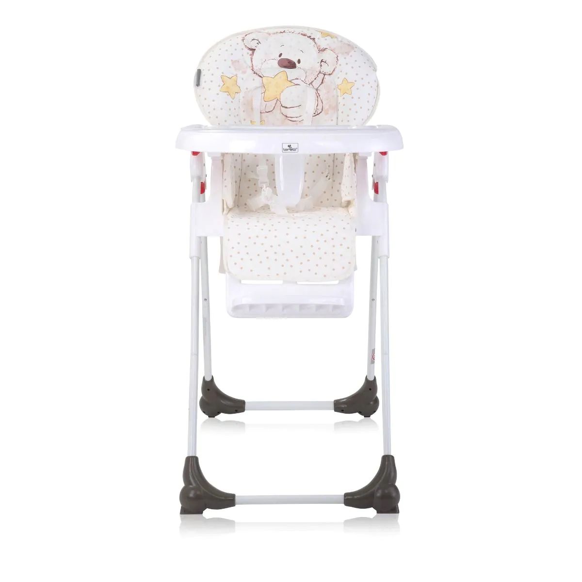 Scaun de masa Lorelli Dulce 2023 White Teddy Bear - poza 3