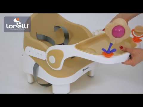 Scaun de masa Lorelli Pixi bej cu alb - poza 2