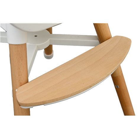 Scaun de masa pentru bebelusi Nordic, centura cu prindere in 5 puncte, reglabil inaltime, tava detasabila, ideal pentru cresa - poza 4