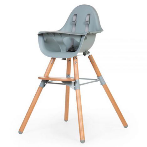 Scaun de masa reglabil in inaltime Childhome Evolu 2 Natural Menta - poza 1
