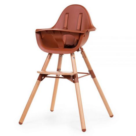 Scaun de masa reglabil in inaltime Childhome Evolu 2 Natural Ruginiu - poza 1