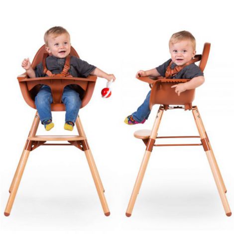 Scaun de masa reglabil in inaltime Childhome Evolu 2 Natural Ruginiu - poza 5