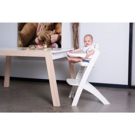 Scaun de masa reglabil in inaltime Childhome Evosit Fag Alb - poza 5
