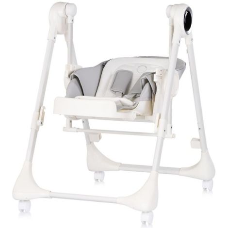 Scaun de masa si leagan electric Chipolino Master Class 2 in 1 cashmere - poza 2