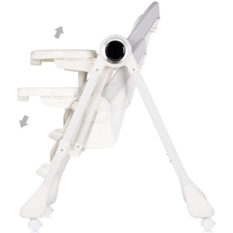 Scaun de masa si leagan electric Chipolino Master Class 2 in 1 cashmere - poza 4