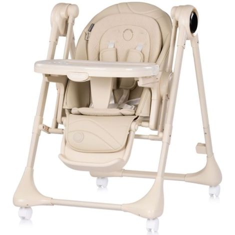 Scaun de masa si leagan electric Chipolino Master Class 2 in 1 latte - poza 1