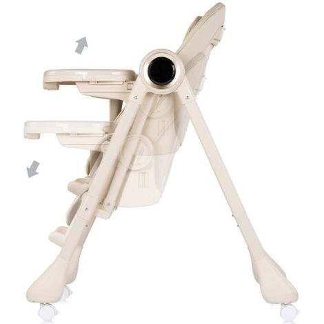 Scaun de masa si leagan electric Chipolino Master Class 2 in 1 latte - poza 4