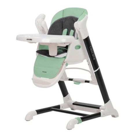 Scaun de masa si leagan electric controlabil prin aplicatie pe mobil Carrello CASCATA (CRL-10303 1) Tropical Green - poza 1