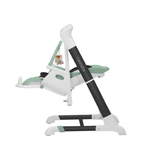 Scaun de masa si leagan electric controlabil prin aplicatie pe mobil Carrello CASCATA (CRL-10303 1) Tropical Green - poza 2