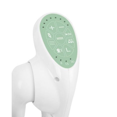 Scaun de masa si leagan electric controlabil prin aplicatie pe mobil Carrello CASCATA (CRL-10303 1) Tropical Green - poza 3
