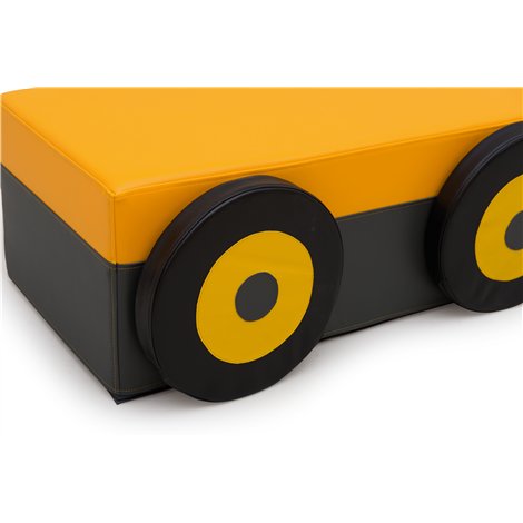 Scaun din spuma Remorca pentru Tractor, 48x80x30 cm, gradinita - poza 3