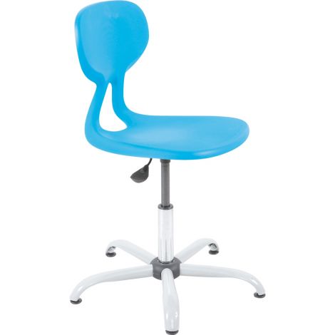 Scaun ergonomic Colores rotativ, fix, turcoaz