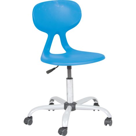 Scaun ergonomic Colores rotativ, mobil, turcoaz - poza 1