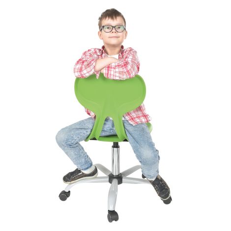 Scaun ergonomic Colores rotativ, mobil, turcoaz - poza 5