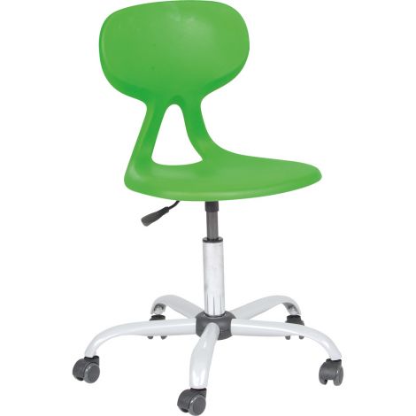 Scaun ergonomic Colores rotativ, mobil, verde - poza 1