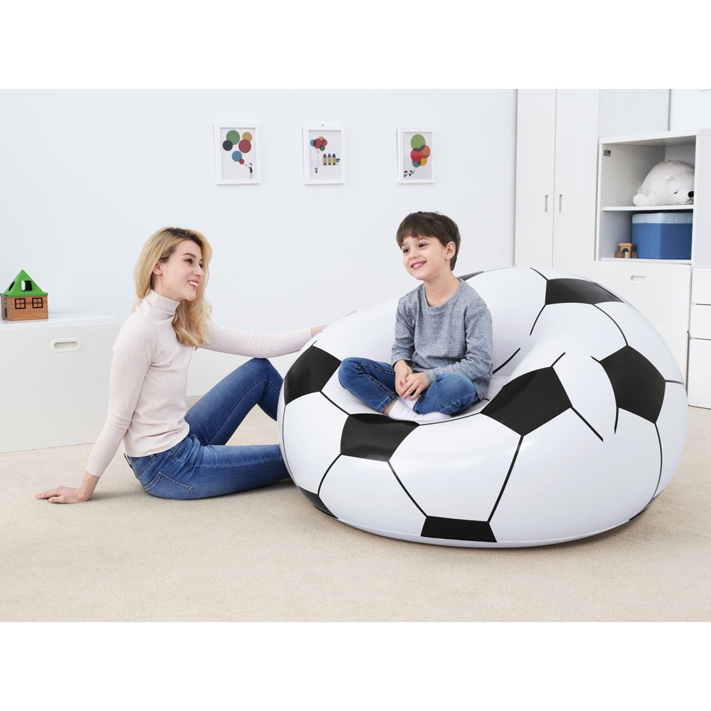 Scaun gonflabil tip minge de fotbal Bestway - poza 2