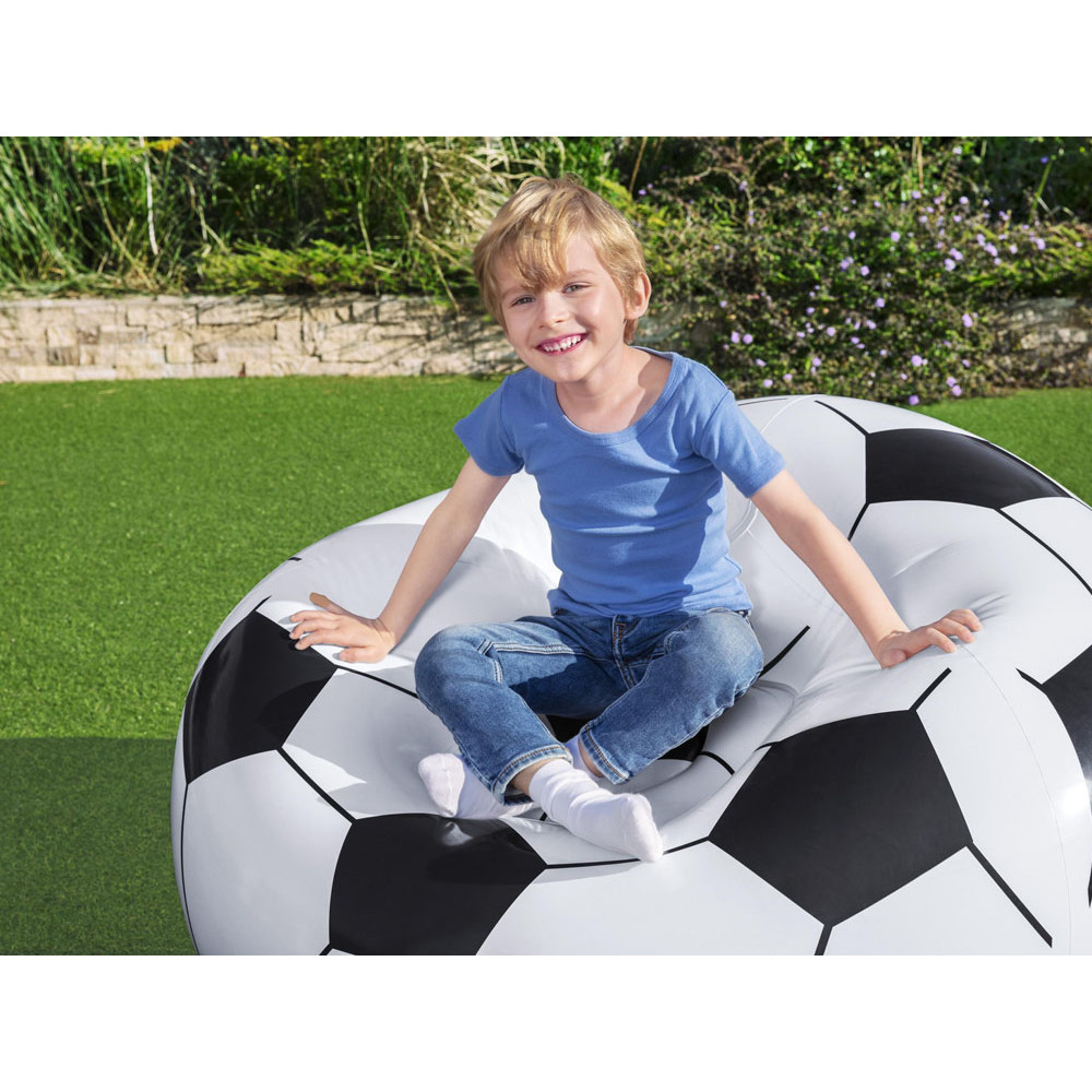 Scaun gonflabil tip minge de fotbal Bestway - poza 3