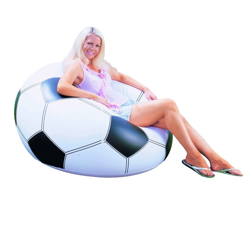 Scaun gonflabil tip minge de fotbal Bestway - poza 4