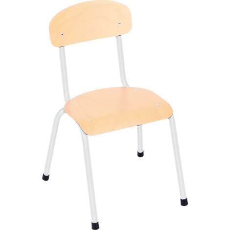 Scaun gradinita – Bambino – marimea 2 – Argintiu - poza 1