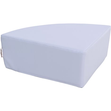 Scaun mic gri de colt din spuma, masura 0, 44,5 x 44,5 cm, 20 cm inaltime sezut, cresa si gradinita - poza 1