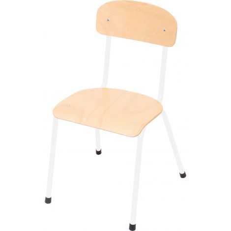 Scaun scolar Bambino - alb marimea 3 - poza 1