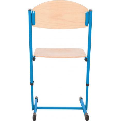 Scaun scolar ranforsat ajustabil - Albastru marimea 5-6 - poza 3