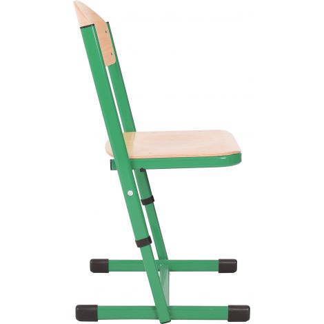 Scaun scolar ranforsat ajustabil - verde marimea 3-4 - poza 2