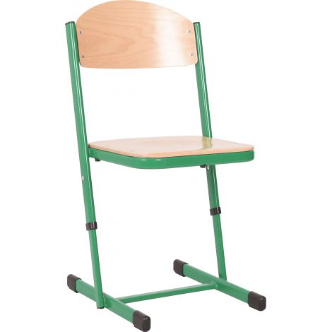 Scaun scolar ranforsat ajustabil - verde marimea 5-6 - poza 1