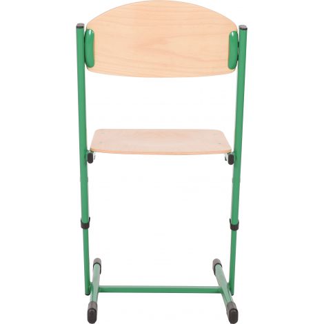 Scaun scolar ranforsat ajustabil - verde marimea 5-6 - poza 3