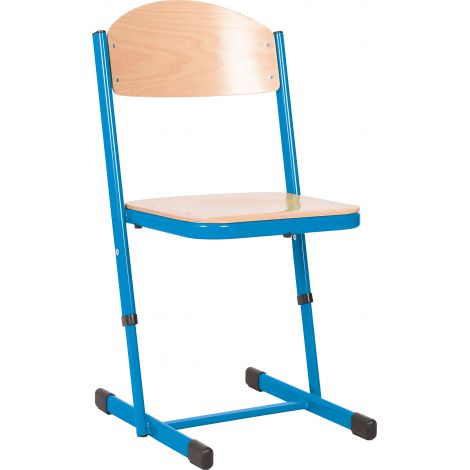 Scaun scolar ranforsat albastrul - Albastru marimea 3-4 - poza 1