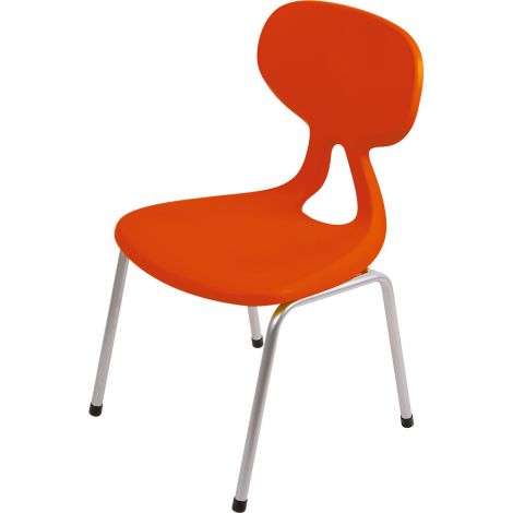 Scaun scolar rosu Colores, masura 6, inaltime sezut la 46 cm - poza 1