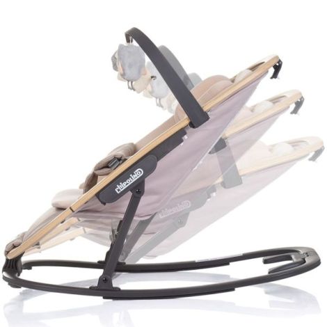Scaunel balansoar Chipolino Senso biscotta wood - poza 3