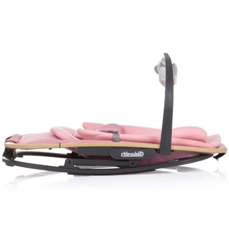 Scaunel balansoar Chipolino Senso pink marshmallow wood - poza 5