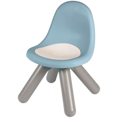 Scaunel cu spatar pentru copii Smoby Life albastru - poza 1