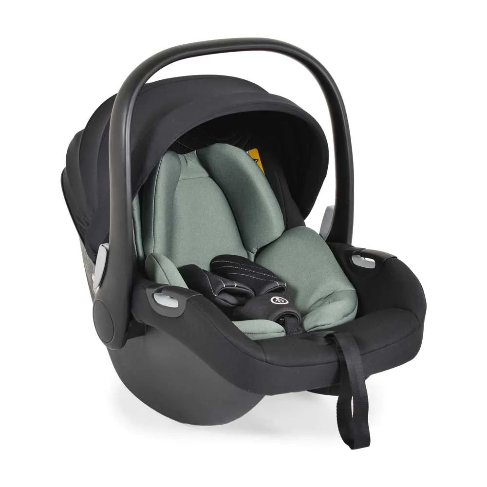 Scoica auto cu adaptori pentru carucior Cangaroo I-Size 40-83 cm Negru Verde - poza 1