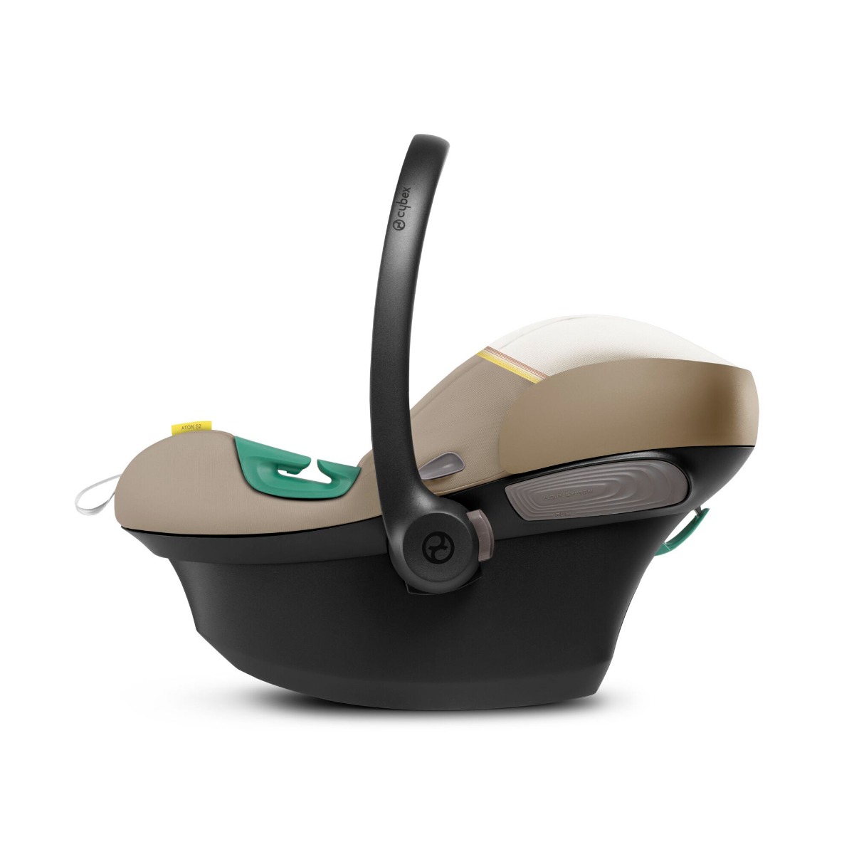 Scoica auto Cybex Gold ATON S2 I-SIZE Seashell Beige 0-13 kg - poza 4