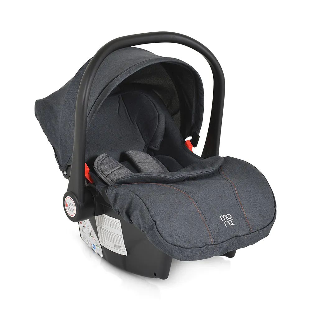 Scoica auto Moni I-Size (40-87 cm) Trio 2024 Gri - poza 2