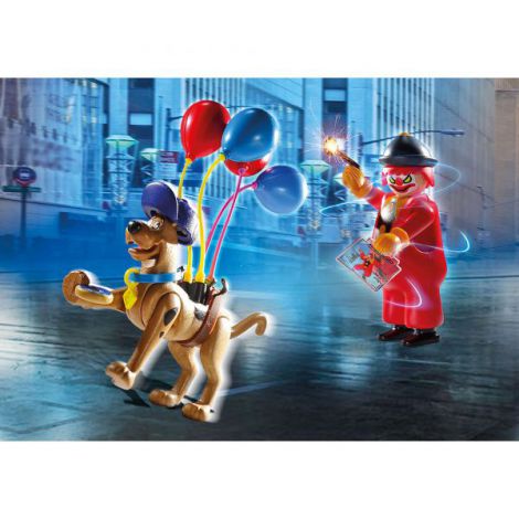 Scooby-doo! aventuri cu fantoma clovn PM70710 Playmobil - poza 3