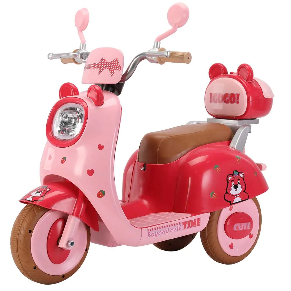 Scooter cu acumulator Ocie Baby Express 6V Rosu 2220010B - poza 1