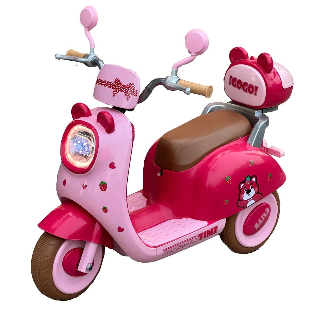 Scooter cu acumulator Ocie Baby Express 6V Rosu 2220010B - poza 3