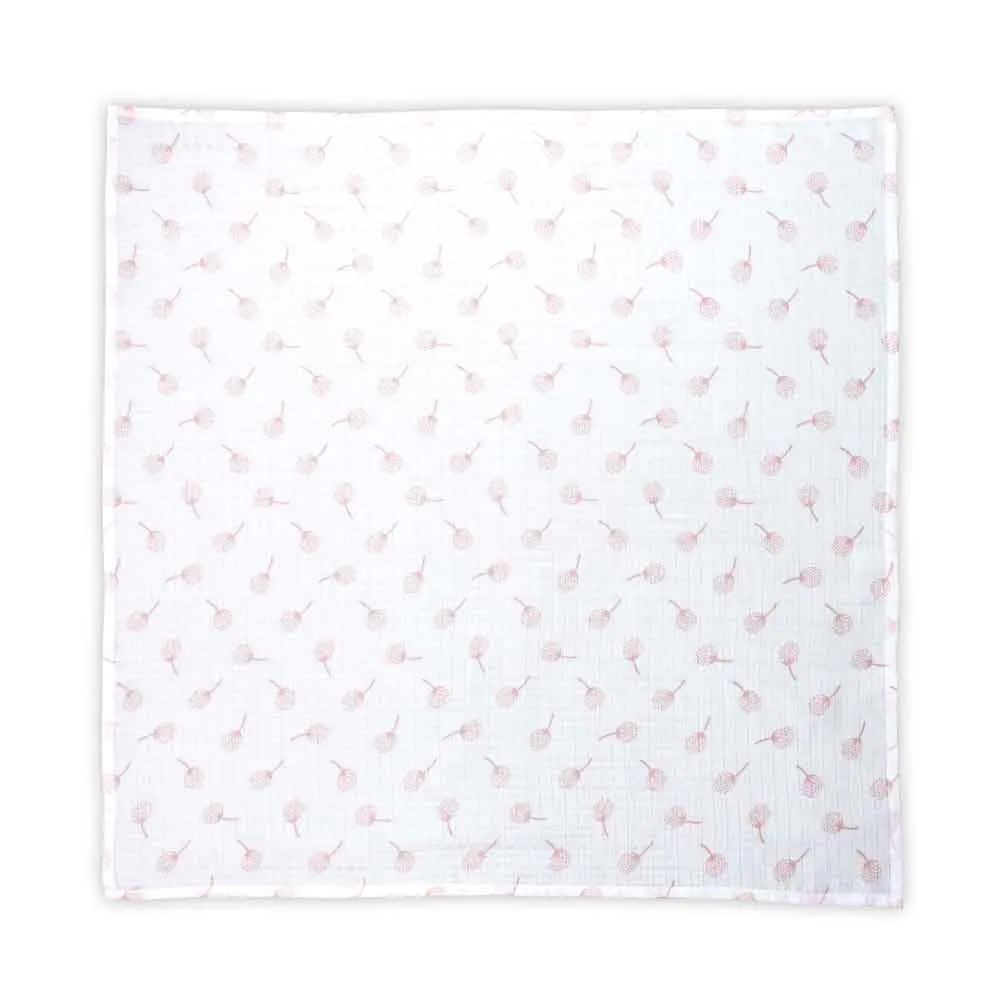Scutec muselina Lorelli Nappy 80 x 80 cm Pink - poza 1