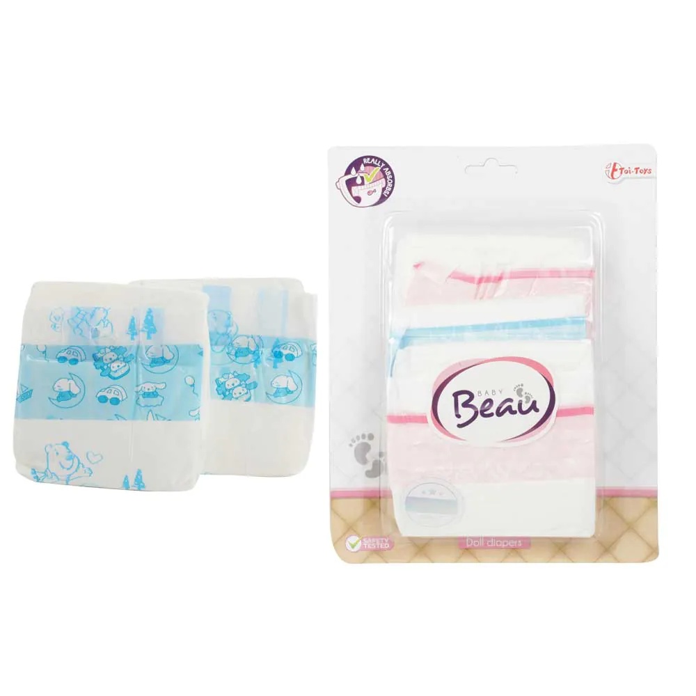 Scutece TToys Beau pentru Papusa Set Accesorii Jucarie - poza 1