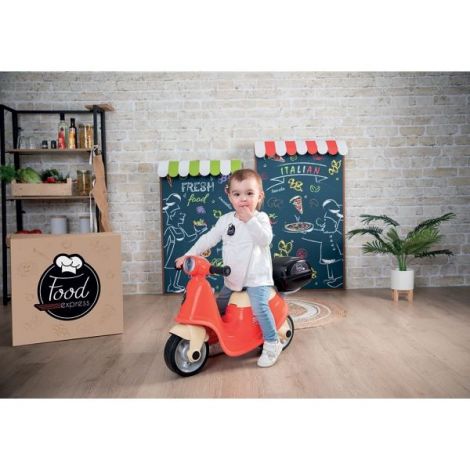 Scuter Smoby Scooter Ride-On Food Express rosu - poza 4